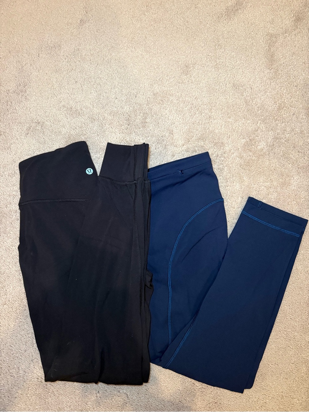 lululemon athletica Black & Navy Performance Leggings - 2 Pack